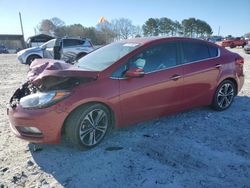 KIA salvage cars for sale: 2015 KIA Forte EX