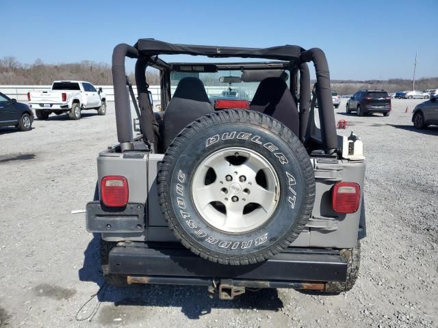 2001 Jeep Wrangler / TJ SE