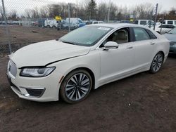 Lincoln salvage cars for sale: 2019 Lincoln MKZ Reserve II