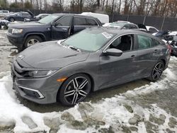 Honda salvage cars for sale: 2020 Honda Civic LX