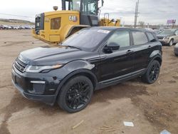 Land Rover salvage cars for sale: 2017 Land Rover Range Rover Evoque SE