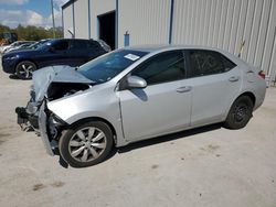 Toyota Corolla salvage cars for sale: 2015 Toyota Corolla L