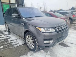 Land Rover Range Rover salvage cars for sale: 2016 Land Rover Range Rover Sport HSE