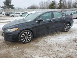 Salvage cars for sale from Copart Davison, MI: 2019 Ford Fusion SE