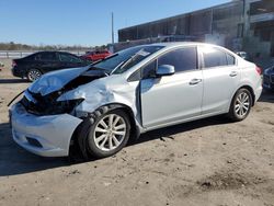 Honda Civic salvage cars for sale: 2012 Honda Civic EX