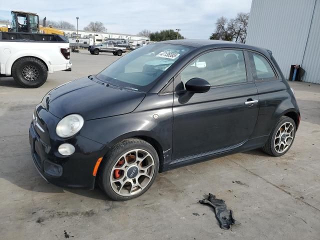 2012 Fiat 500 Sport