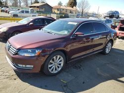 Volkswagen Passat salvage cars for sale: 2013 Volkswagen Passat SEL