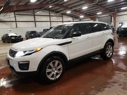 Land Rover Range Rover salvage cars for sale: 2018 Land Rover Range Rover Evoque SE