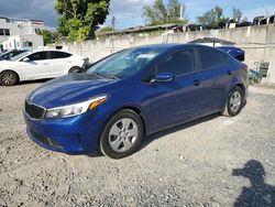 KIA Forte salvage cars for sale: 2017 KIA Forte LX