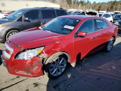 Chevrolet Malibu salvage cars for sale: 2013 Chevrolet Malibu LTZ