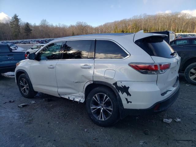 2016 Toyota Highlander XLE