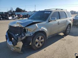 Ford Escape salvage cars for sale: 2011 Ford Escape Limited