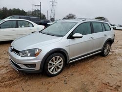 Volkswagen salvage cars for sale: 2017 Volkswagen Golf Alltrack S