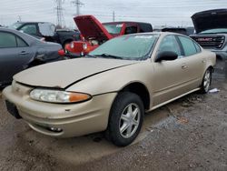 Oldsmobile Alero salvage cars for sale: 2002 Oldsmobile Alero GL