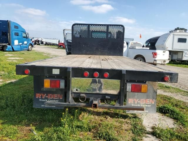 2017 Isuzu NPR Flatbed Truck