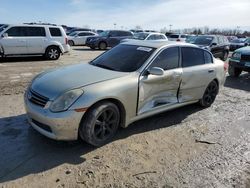 Infiniti salvage cars for sale: 2006 Infiniti G35