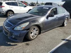 Salvage cars for sale from Copart Rancho Cucamonga, CA: 2011 Infiniti G37 Base