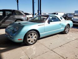 Ford salvage cars for sale: 2002 Ford Thunderbird