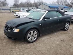 Audi salvage cars for sale: 2005 Audi A4 Quattro Cabriolet