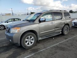 Nissan salvage cars for sale: 2008 Nissan Armada SE