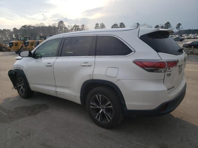 2016 Toyota Highlander XLE