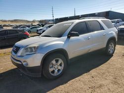 Salvage cars for sale from Copart Colorado Springs, CO: 2012 GMC Acadia SLE