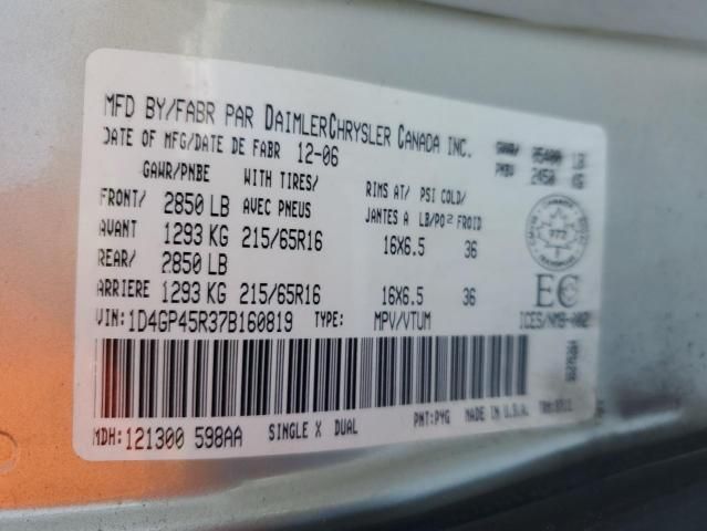 2007 Dodge Caravan SXT