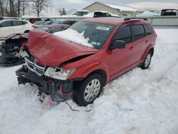 Dodge Journey se salvage cars for sale: 2018 Dodge Journey SE