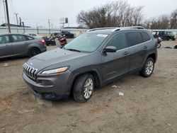 Jeep salvage cars for sale: 2016 Jeep Cherokee Latitude