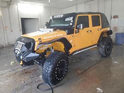 Jeep Wrangler salvage cars for sale: 2012 Jeep Wrangler Unlimited Rubicon