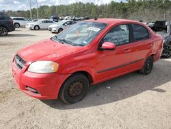 Chevrolet salvage cars for sale: 2010 Chevrolet Aveo LS