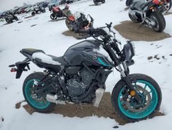 Salvage cars for sale from Copart Cleveland: 2024 Yamaha MT07