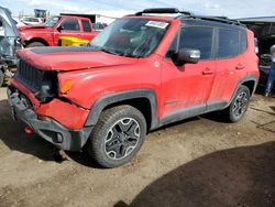 Jeep Renegade salvage cars for sale: 2017 Jeep Renegade Trailhawk