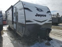 Salvage trucks for sale at Lansing, MI auction: 2024 Jayco JAY Flight Recreational Vehicle-RV Camper Traile