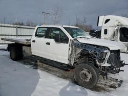Salvage trucks for sale at Leroy, NY auction: 2020 Ford F450 Super Duty
