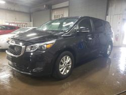 KIA Sedona salvage cars for sale: 2015 KIA Sedona L