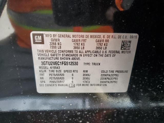 2015 GMC Sierra K1500 SLT