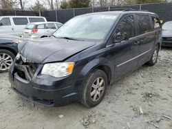 Chrysler salvage cars for sale: 2010 Chrysler Town & Country Touring