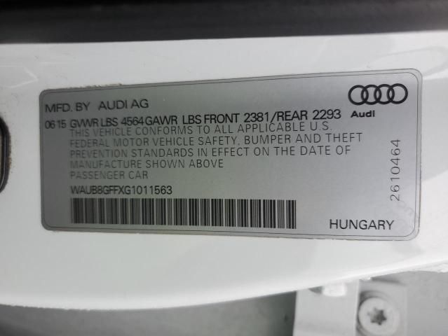 2016 Audi A3 Premium