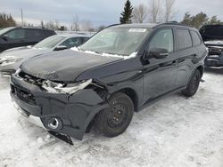 Mitsubishi Outlander salvage cars for sale: 2015 Mitsubishi Outlander SE