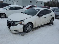 Mazda 3 salvage cars for sale: 2017 Mazda 3 Touring