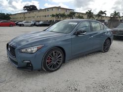 Infiniti salvage cars for sale: 2024 Infiniti Q50 RED Sport 400