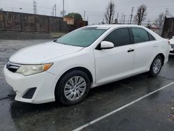 Toyota Camry l salvage cars for sale: 2013 Toyota Camry L