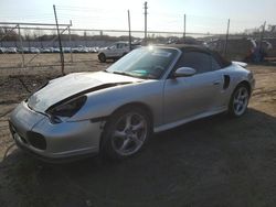 Porsche salvage cars for sale: 2004 Porsche 911 Turbo Cabriolet