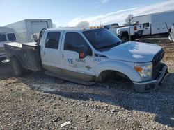 Salvage cars for sale from Copart Cicero, IN: 2012 Ford F450 Super Duty Lariat Crew Cab Servicetruck