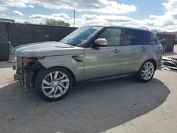 Vehiculos salvage en venta de Copart Orlando, FL: 2019 Land Rover Range Rover Sport HSE