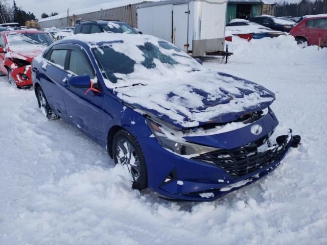 2021 Hyundai Elantra Blue