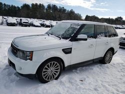 Salvage cars for sale from Copart Mendon, MA: 2013 Land Rover Range Rover Sport HSE