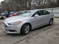 Ford Fusion salvage cars for sale: 2018 Ford Fusion SE