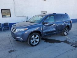 Toyota Highlander salvage cars for sale: 2013 Toyota Highlander Limited